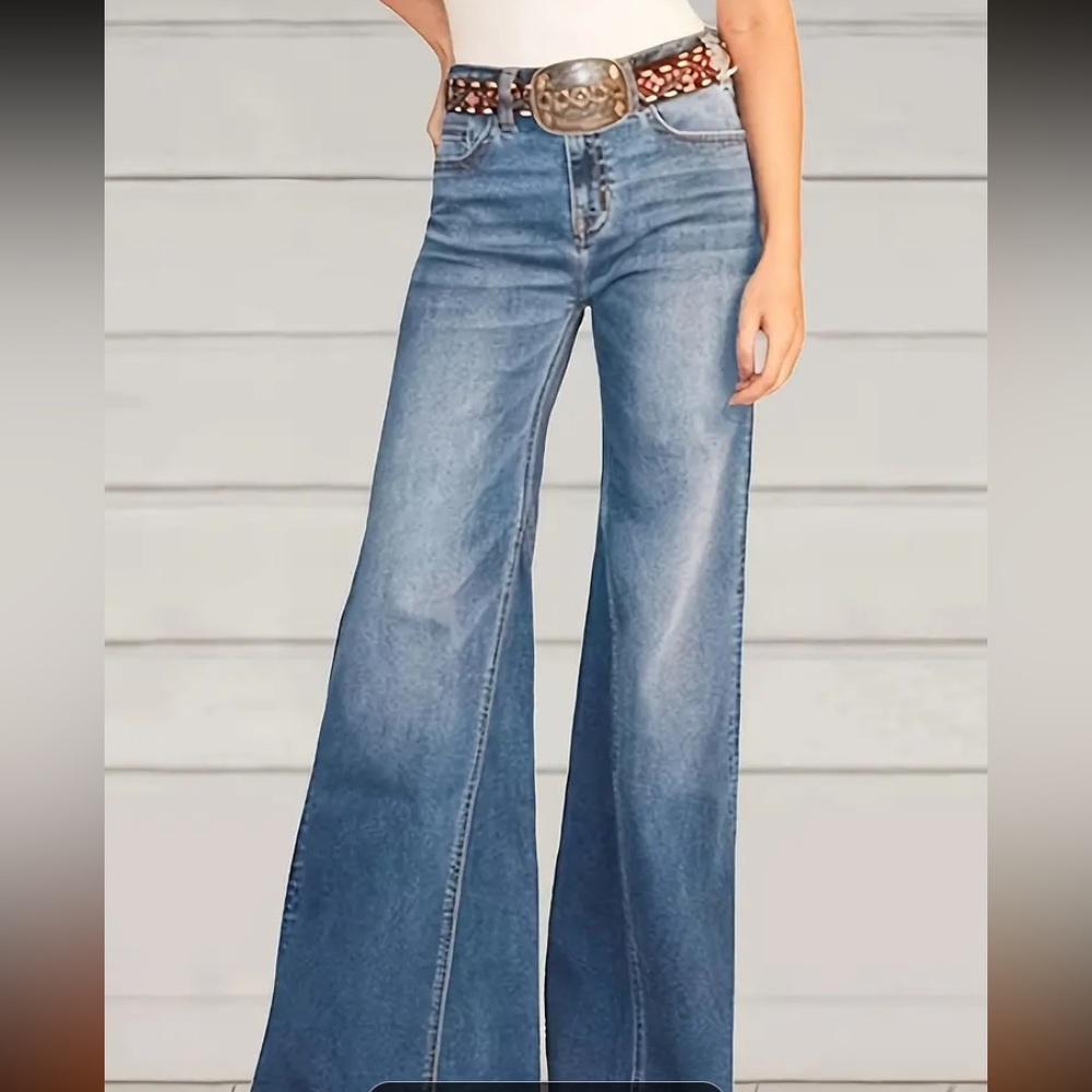 ModCloth bell bottom jeans sz.18W